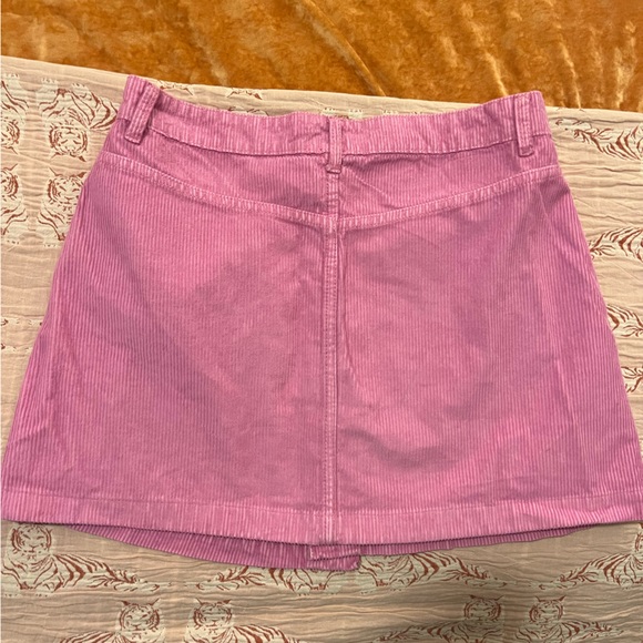 Free People Pink Ray Corduroy Mini Skirt | FP Hot Pink Skirt | NWOT - Picture 11 of 12
